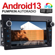 Pumpkin Upgraded 7 Inch 2 Din Android 11 Car Radio for Opel Corsa Meriva Astra with Navi Bluetooth (2GB+32GB)